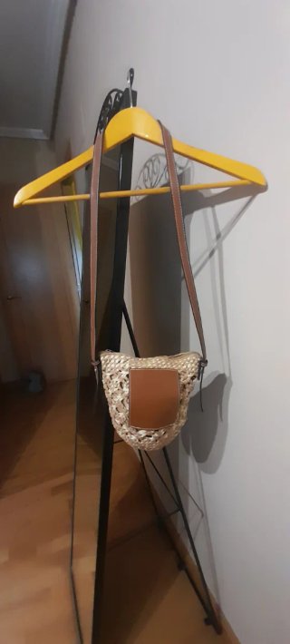 Bolso de rafia