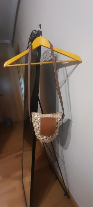 Bolso de rafia