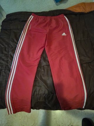 Pantalón Chándal Adidas Rojo