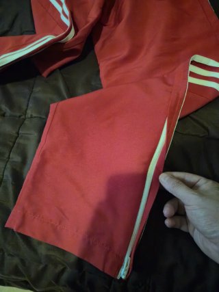 Pantalón Chándal Adidas Rojo