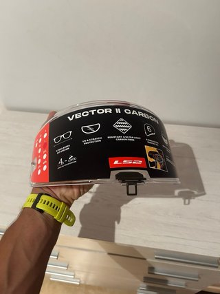 Casco LS2 Vector Carbon Talla L