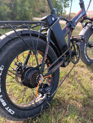 Bicicleta Eléctrica Plegable Fatbike
