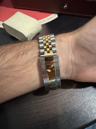 Seiko Patrick Bateman Mod Oro/Plata