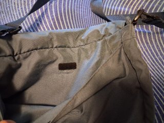 Borsa tracolla Eastpak grigio-azzurro