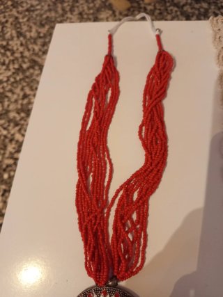 Collana etnica con pendente