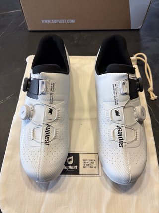 Zapatillas Suplest Road PRO Blancas T:46