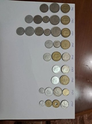 Lote de Pesetas Usadas
