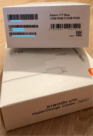Xiaomi 17T 512GB Azul + Cargador 67W Precintado