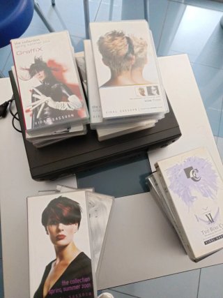 Reproductor DVD con cintas Vidal Sassoon