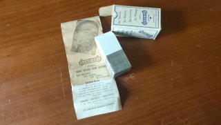 JABON DE AFEITAR SIN USAR. MARCA SANO-RAS FON-SAN