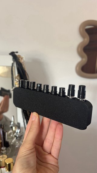 Suporte para Amostras de Perfume Preto