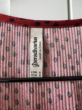 Mono plisado Stradivarius talla S