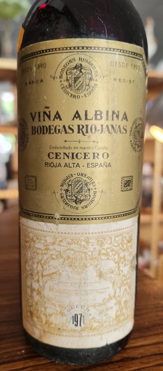 3 Bottiglie Viña Albina Vendemmia 1971