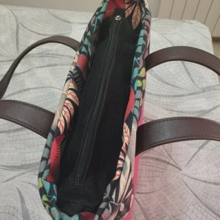Bolso O bag Mini Multicolor y fucsia
