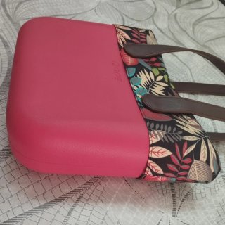 Bolso O bag Mini Multicolor y fucsia