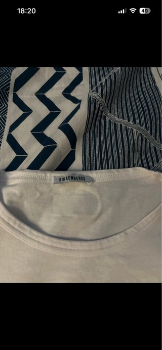 T-shirt uomo Bikkembergs bianca