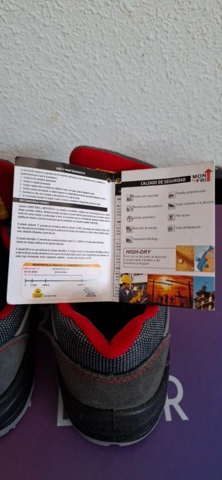 Zapatos de seguridad Paredes