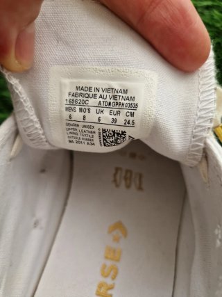 Converse NUEVAS de Piel Blancas Talla 39