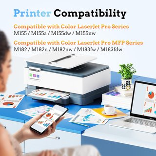 Toner 216A W2410A per HP M183fw M182n M183fdw M182