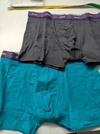 Pack 2 Boxer DIM Algodón Talla XL