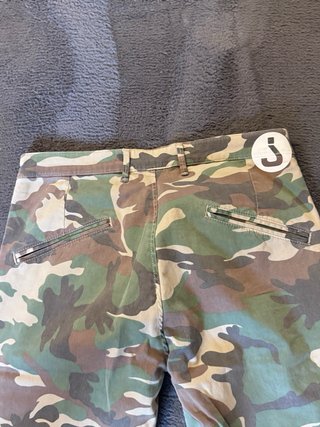 Pantaloni cargo militari camouflage taglia 48