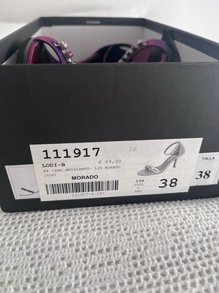 Zapatos de fiesta LODI tacón alto pedrería