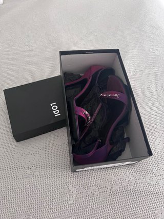 Zapatos de fiesta LODI tacón alto pedrería