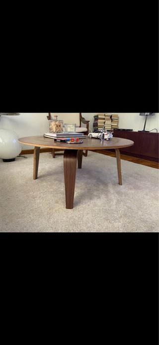 Tavolo da centro Eames EA119 Vitra Herman Miller Knoll Cassina Fritz Hansen Eames Bauhaus USM Haller Le Corbusier Eileen Grey Cesca Zara Home Andreu World Mies Van Der Rihe Togo Camaleonda Vintage Midcentury Maison du Monde industrial Eames EA119. Arne Jacobsen, Serge Mouille, Eero Aarnio, 50 60 70 80 sedia poltrona cesca detjer uovo pelle Mid century vintage retro age space italy italiana Danese Danes