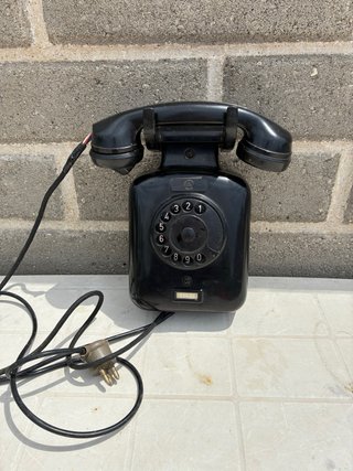 Telefono Bachelite Antico Funzionante Siemens