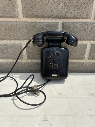 Telefono Bachelite Antico Funzionante Siemens