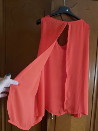 Blusa coral talla M
