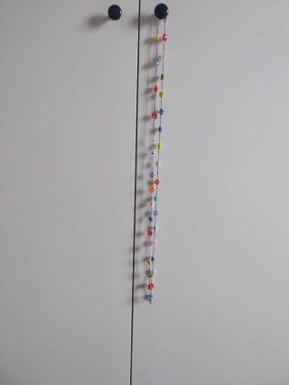 Collana fiori uncinetto per l'estate