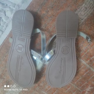 Sandalias Joya Gioseppo Plata Talla 37