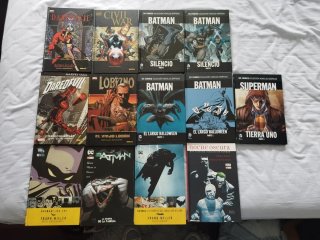 Lote de comics de Batman y Marvel