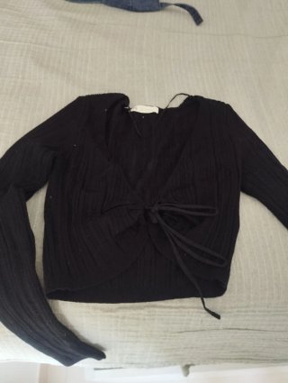 Camiseta negra mujer
