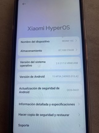 Xiaomi Redmi en perfecto estado