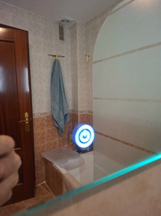 Espejo de baño con luces LED