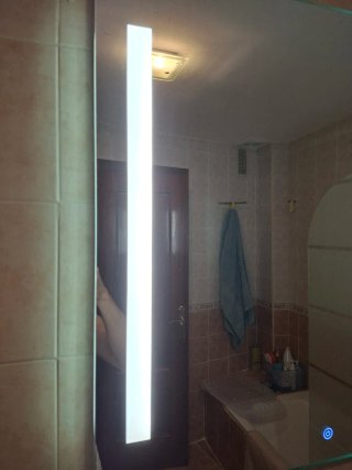 Espejo de baño con luces LED