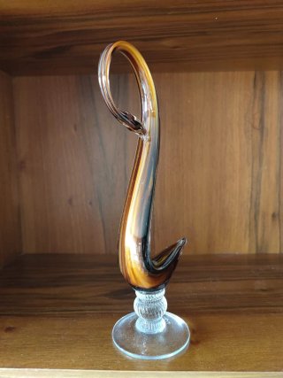 Cigni in Vetro Decorazione