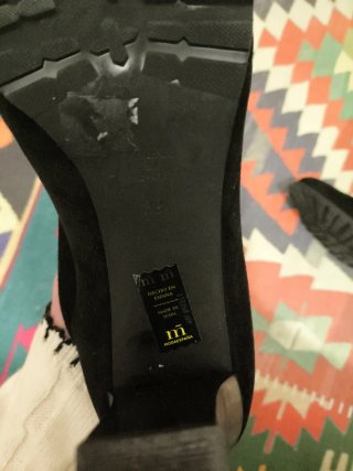 Botas de piel negras