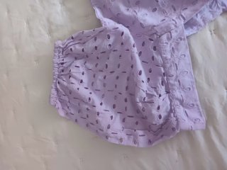 Vestido largo morado