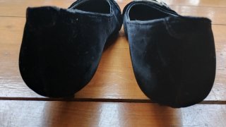 Zapatos Bimba y Lola Terciopelo Negros