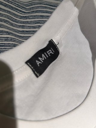 Camiseta Amiri Blanca