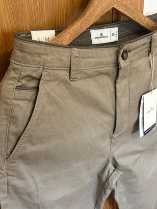 Pantalón Chino Springfield Beige Talla M