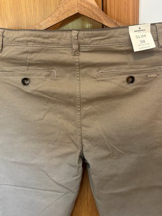 Pantalón Chino Springfield Beige Talla M
