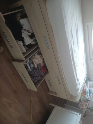 Cama nido con cajoneras