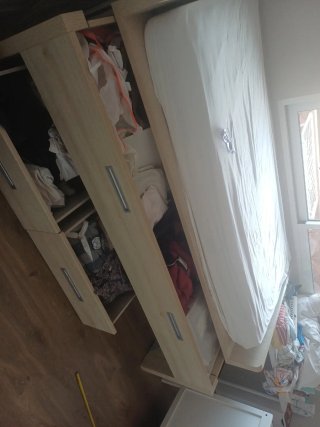 Cama nido con cajoneras