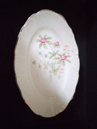 Royal China Vigo bandeja Vintage Flores Rosas