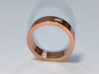 Anillo Cartier Oro Rosa LOVE
