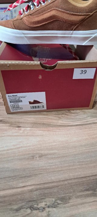 Scarpe Vans Unisex Marroni e Rosse